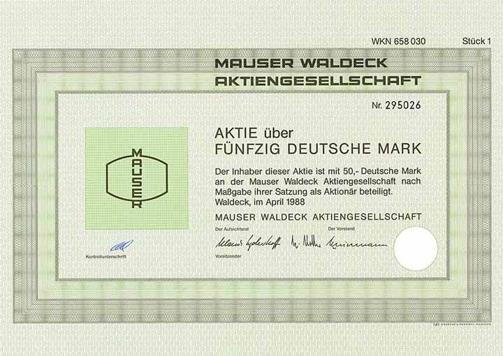 Mauser Waldeck AG