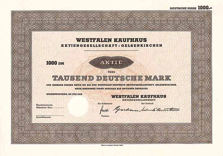Westfalen Kaufhaus AG