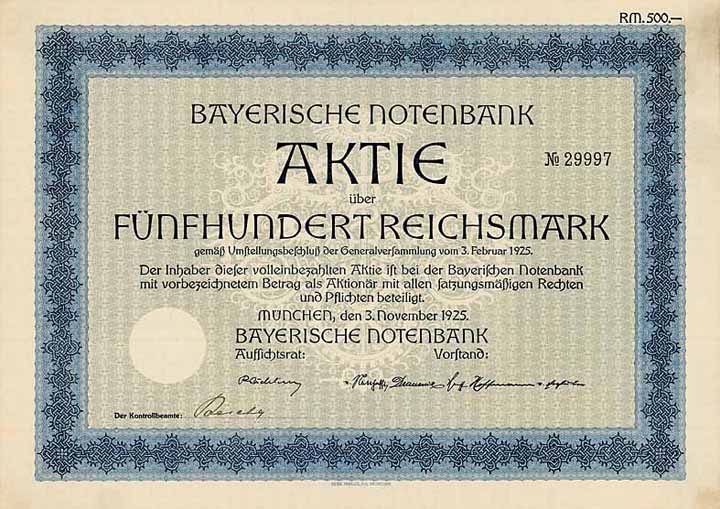 Bayerische Notenbank
