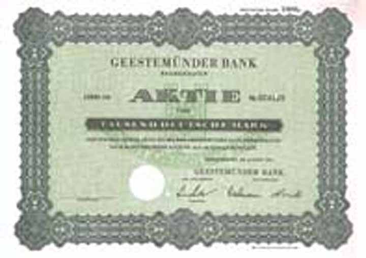 Geestemünder Bank