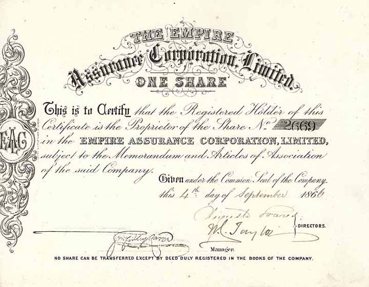 Empire Assurance Corp. Ltd.