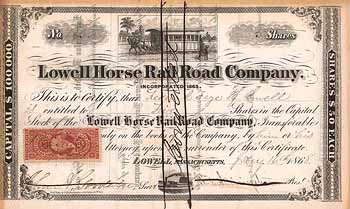 Lowell Horse Railroad