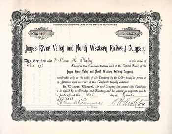 James River Valley & North Western Railway