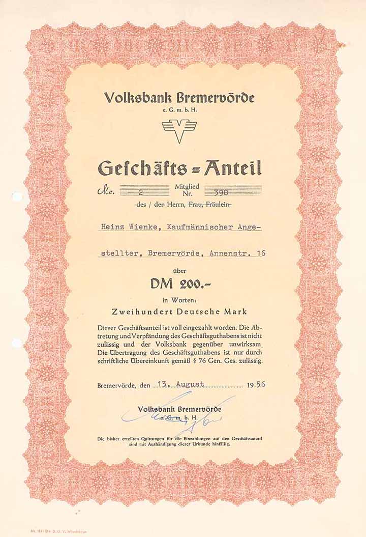 Volksbank Bremervörde eGmbH