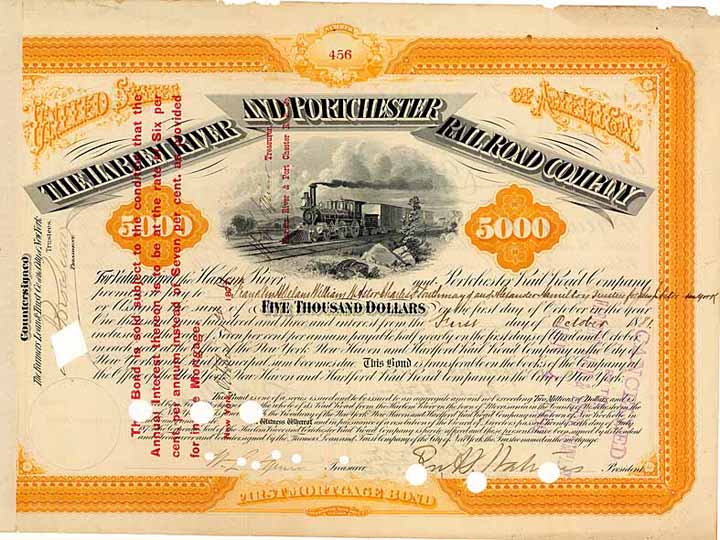 Harlem River & Portchester Railroad (OU W.W. Astor)