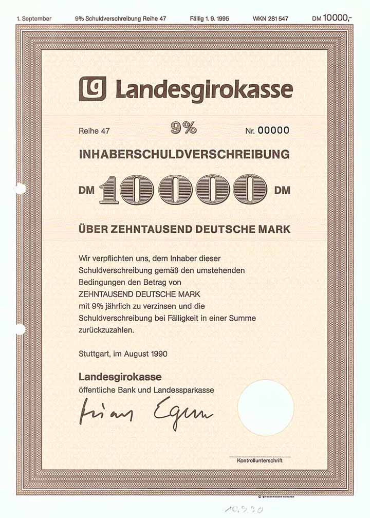 Landesgirokasse öffentliche Bank und Landessparkasse