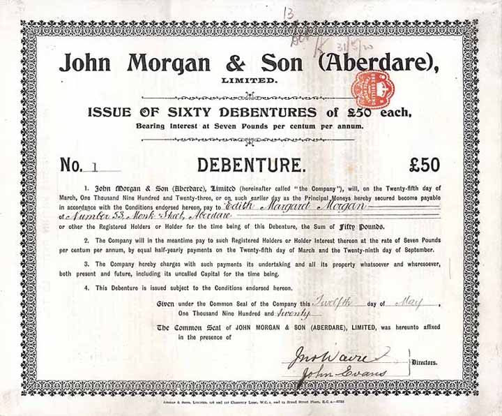 John Morgan & Son (Aberdare) Ltd.