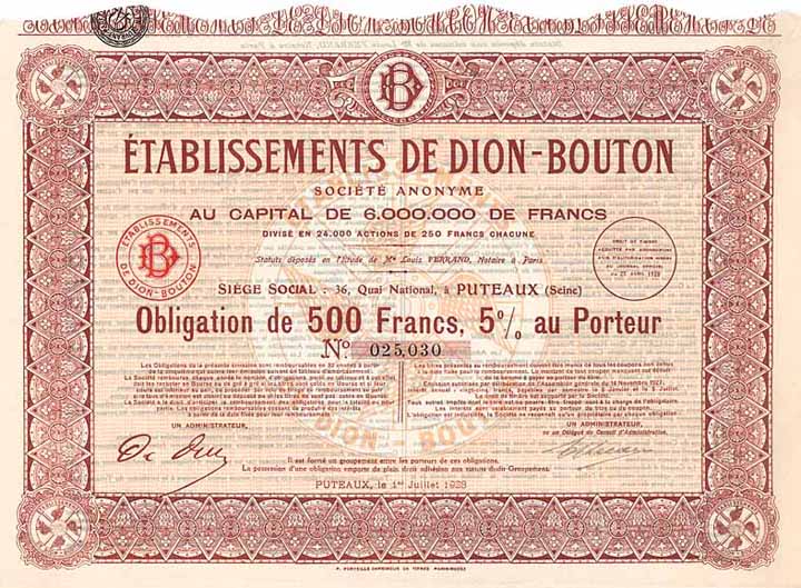 Établissements de Dion-Bouton S.A.