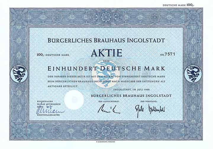 Bürgerliches Brauhaus Ingolstadt