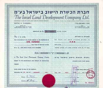 Israel Land Development Co.