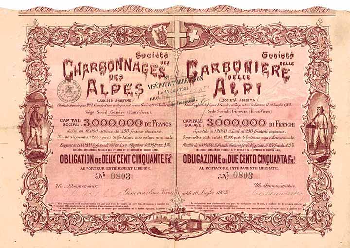 Soc. des Charbonnages des Alpes