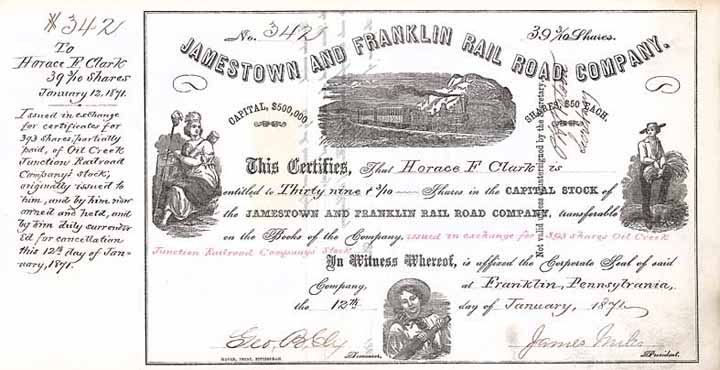 Jamestown & Franklin Railroad