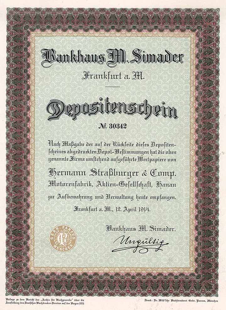 Bankhaus M. Simader