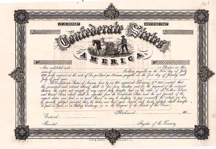 Confederate States of America, Cr. 161 (R5) - Ball 342 (R5-)