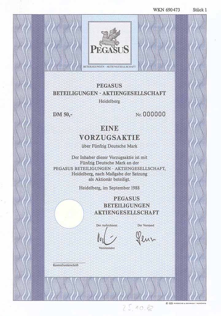 Pegasus Beteiligungen AG