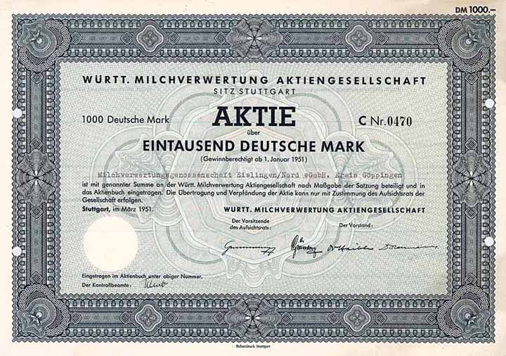 Württ. Milchverwertung AG