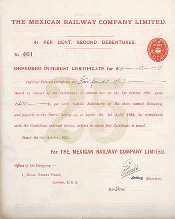 Mexican Railway Co.