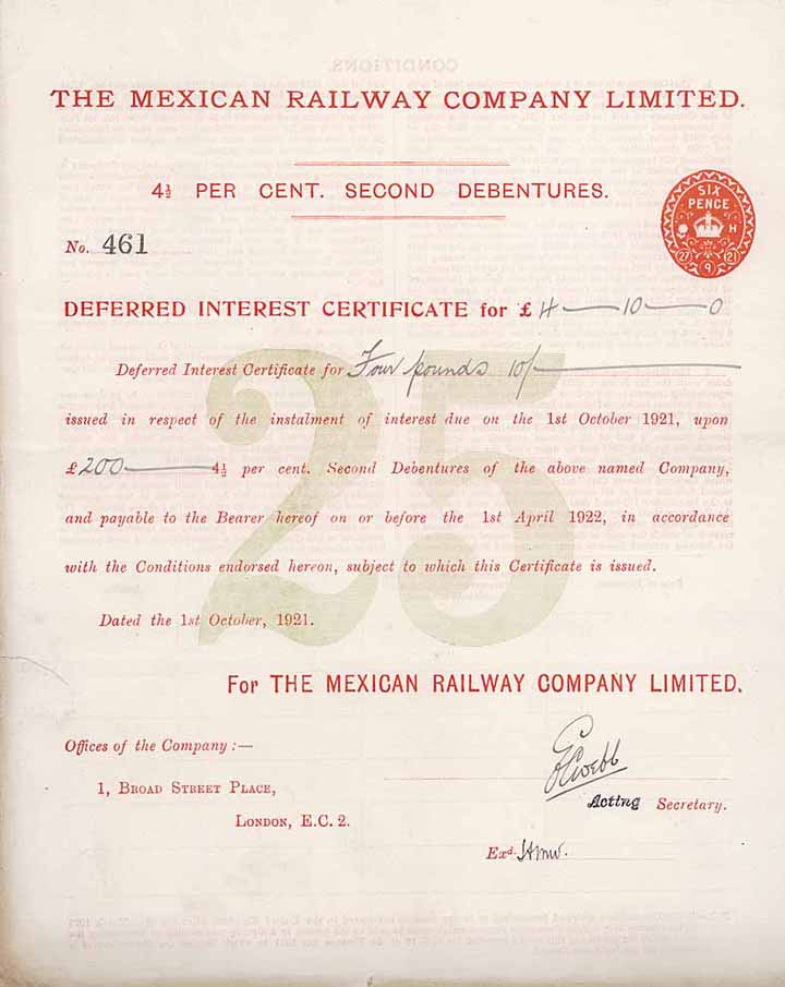 Mexican Railway Co.