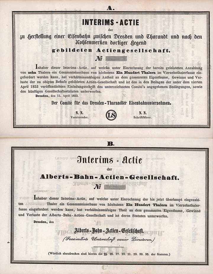 Alberts-Bahn-AG (Dresden-Tharandter Eisenbahnunternehmen)