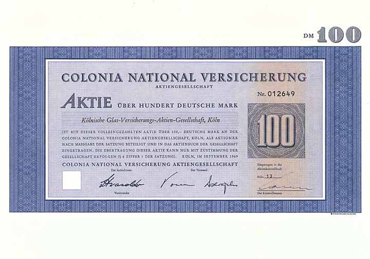 Colonia National Versicherung AG