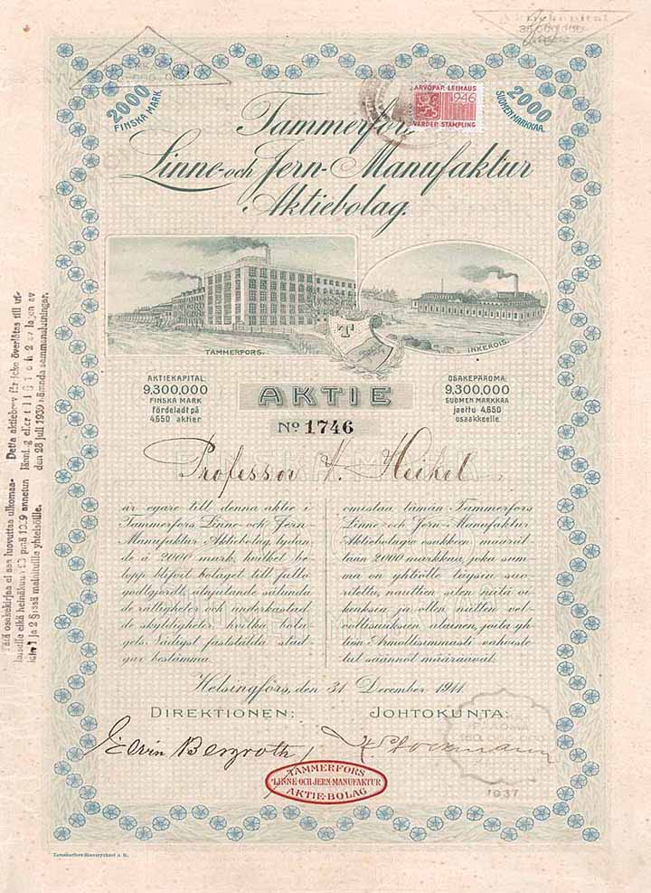 Tammerfors Linne- och Jern-Manufaktur AB