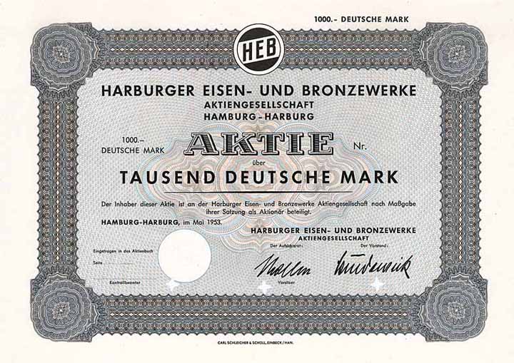 Harburger Eisen- und Bronzewerke AG