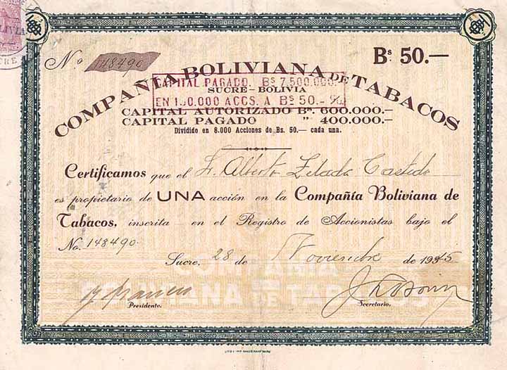 Compania Boliviana de Tabacos