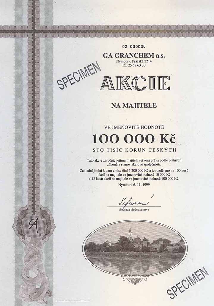 GA GRANCHEM a.s.