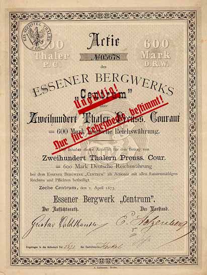 Essener Bergwerk “Centrum”
