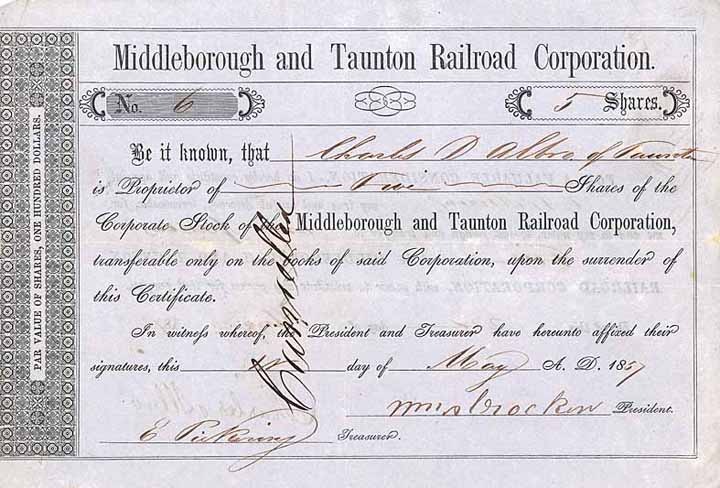 Middleborough & Taunton Railroad