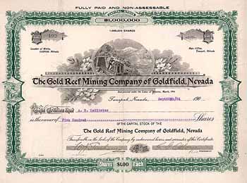 Gold Reef Mining Co. of Goldfield