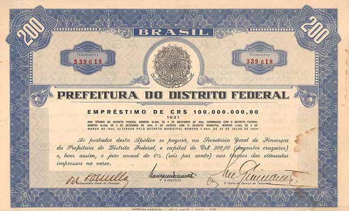 Prefeitura do Districto Federal