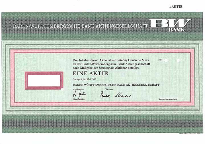 Baden-Württembergische Bank AG