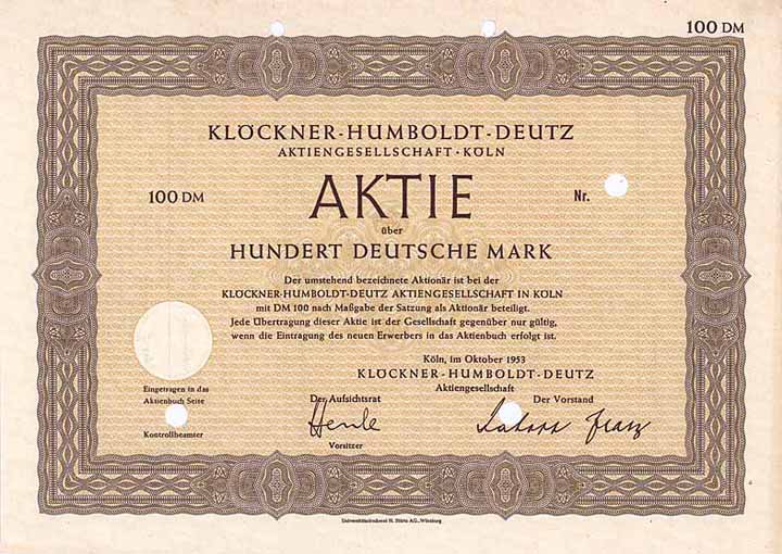 Klöckner-Humboldt-Deutz AG