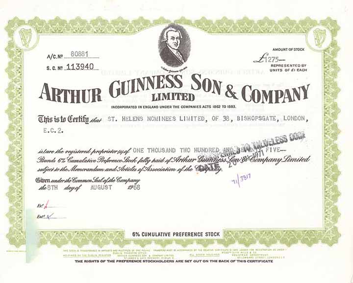 Arthur Guinness Son & Co.