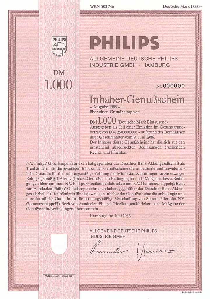 Philips Allgemeine Deutsche Philips Industrie GmbH