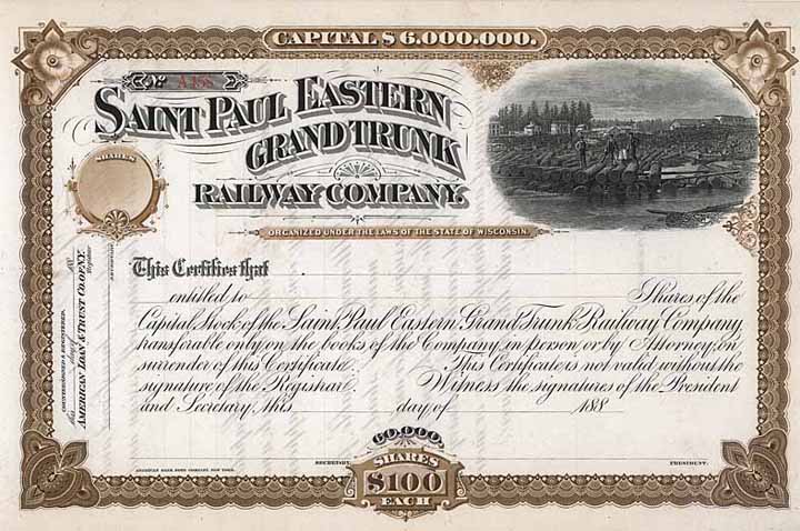 Saint Paul Eastern Grand Trunk Railway