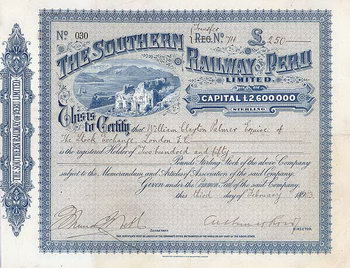 Southern Railway of Peru, Ltd.