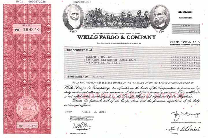 Wells Fargo & Company