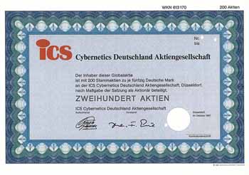 ICS Cybernetics Deutschland AG