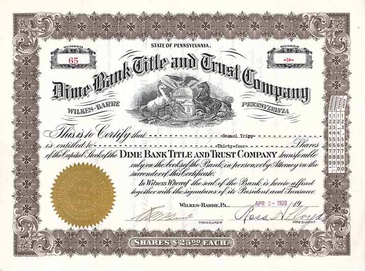 Dime Bank Title & Trust Co.