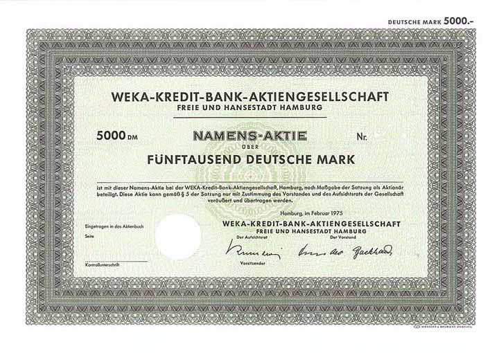 WEKA-Kredit-Bank AG