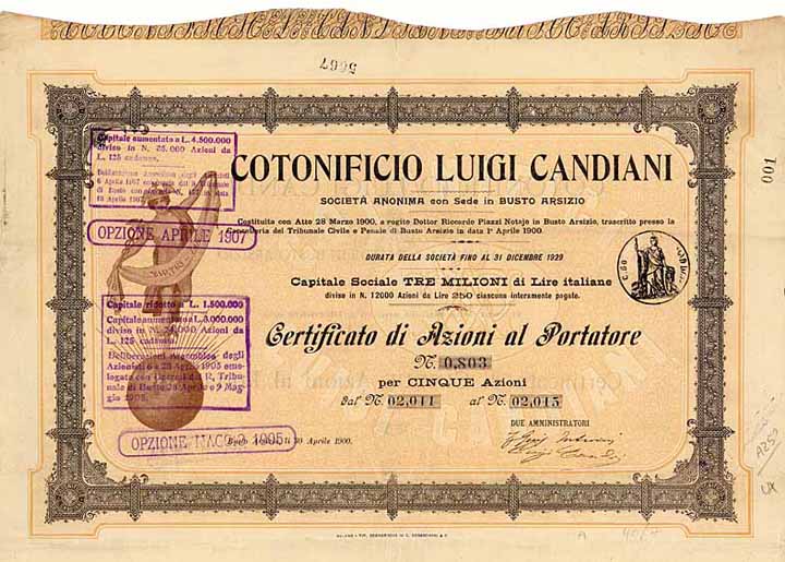 Cotonificio Luigi Candiani S.A.