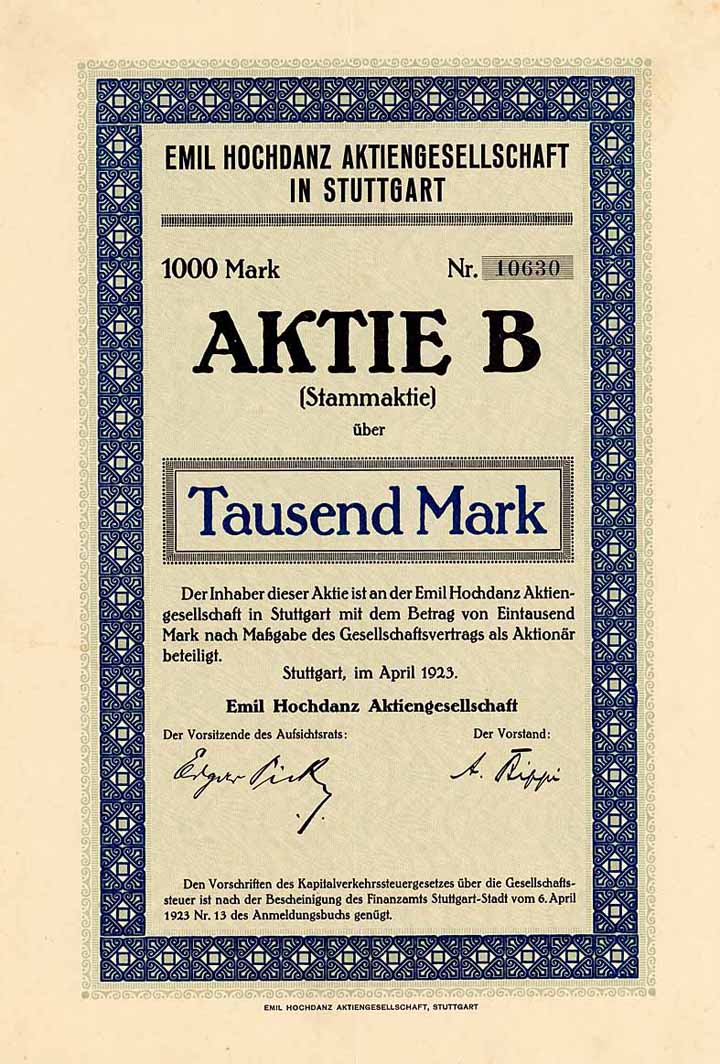 Emil Hochdanz AG
