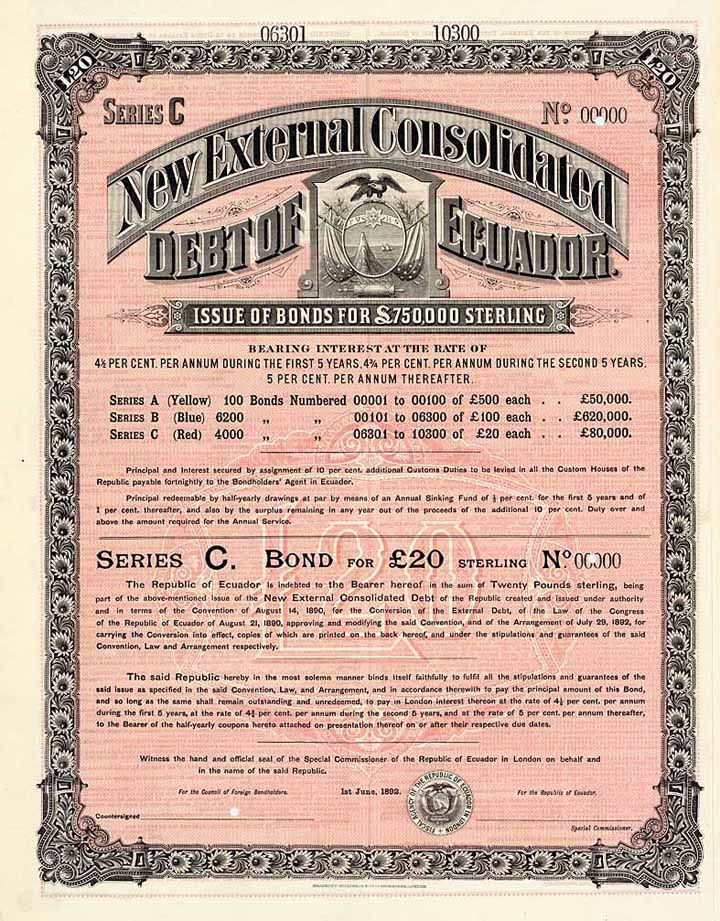 Republic of Ecuador (New External Consolidated Debt of Ecuador)