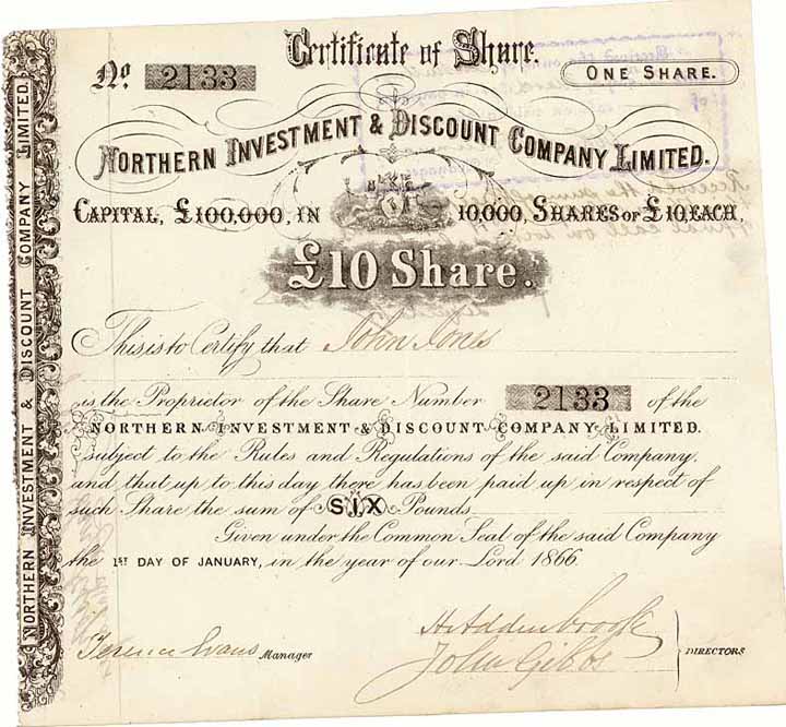 Northern Investment & Discount Co. Ltd.