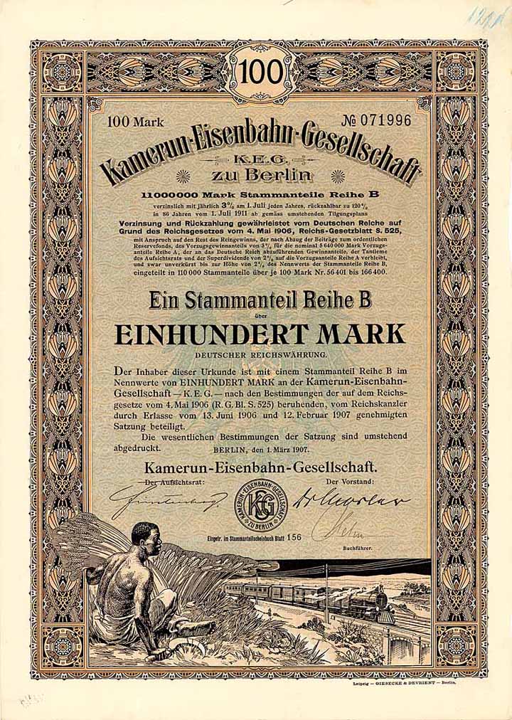 Kamerun-Eisenbahn-Gesellschaft