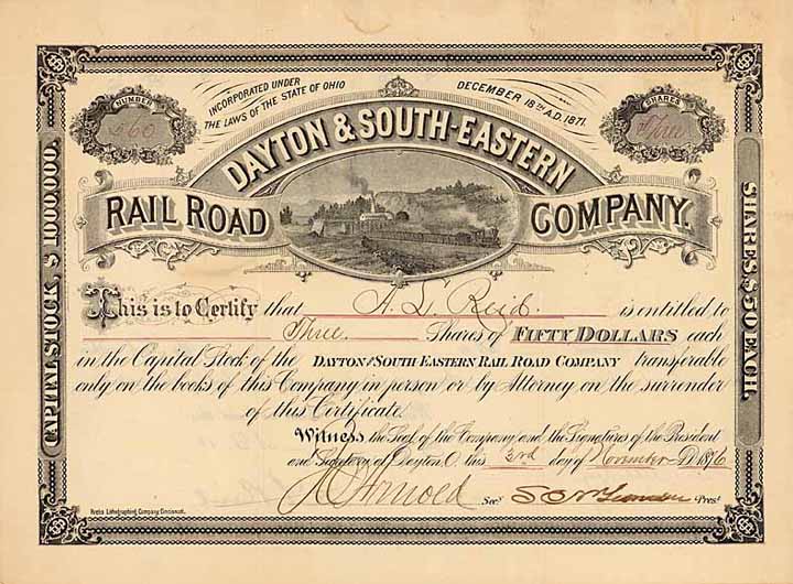 Dayton & South-Eastern Railroad