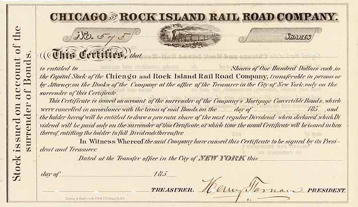 Chicago & Rock Island Railroad