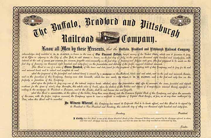 Buffalo, Bradford & Pittsburgh Railroad